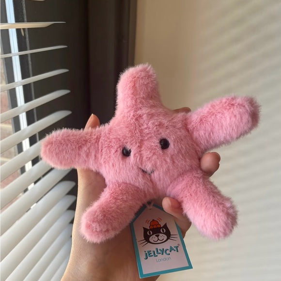 Jellycat Fluffy Starfish Brand New with Tags (BNWT) - Picture 4 of 5